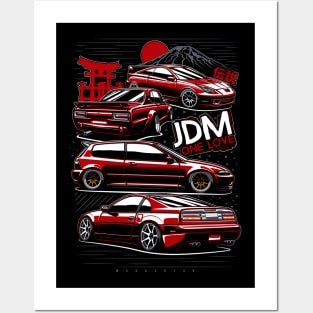 JDM one love Posters and Art